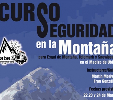 Curso de seguridad en montaña en el macizo de Ubiña. Días 22, 23, 24 de marzo.