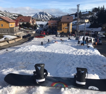 Nuevo BaxBar y Snowpark La Braña, la apuesta por el freestyle en San Isidro
