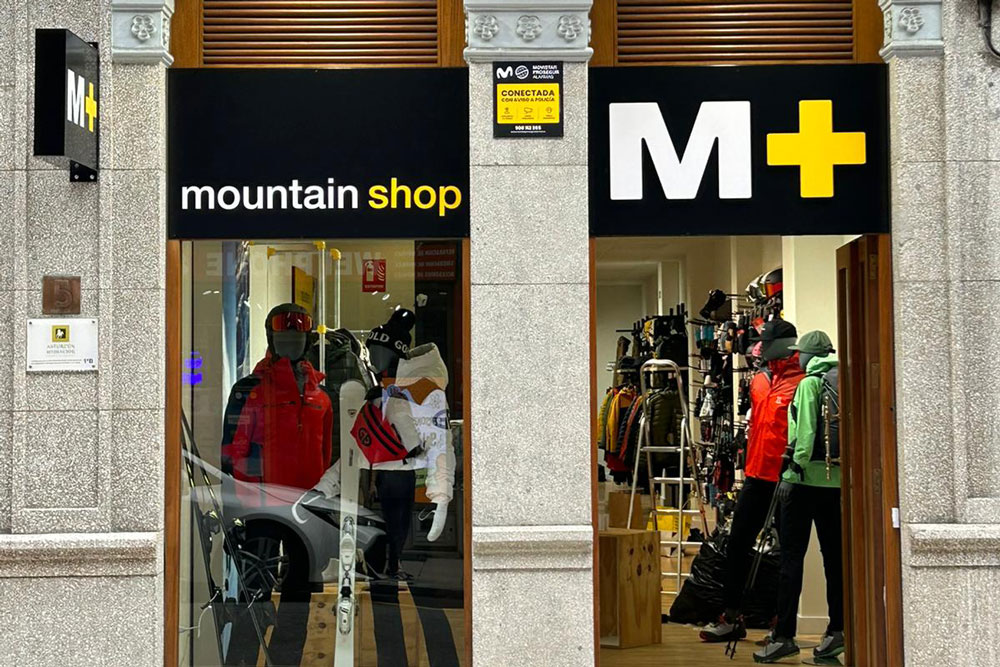 M+ abre en el centro de Oviedo nueva tienda de esquí y outdoor