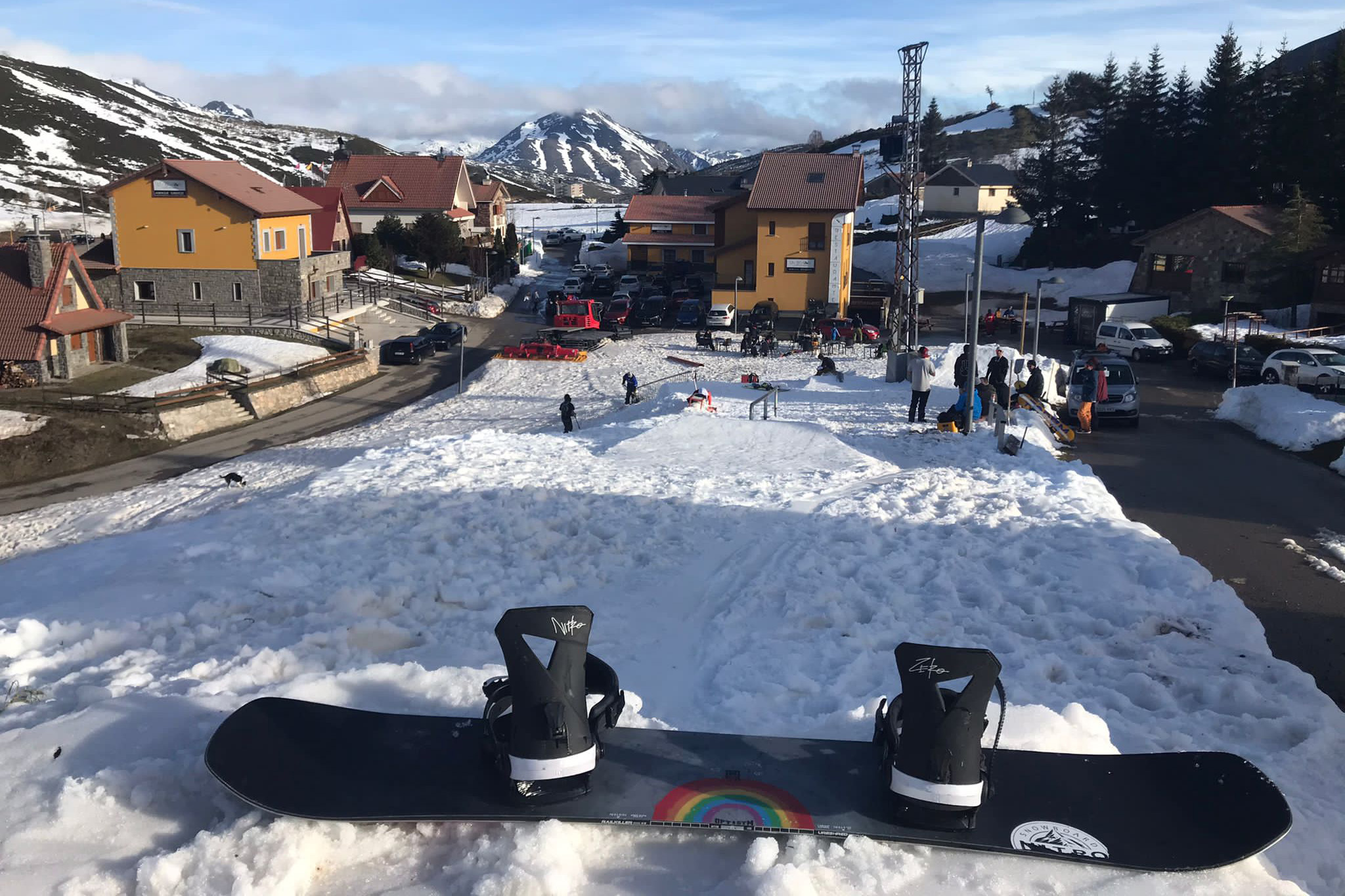 Nuevo BaxBar y Snowpark La Braña, la apuesta por el freestyle en San Isidro
