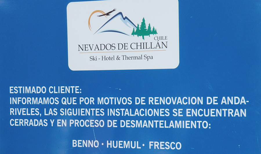 Nevados de Chillán está llevando a cabo un importante proceso de renovación.