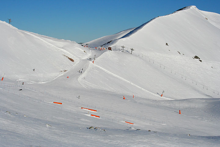 Snowpark, instalado en el Sector de Cebolledo.