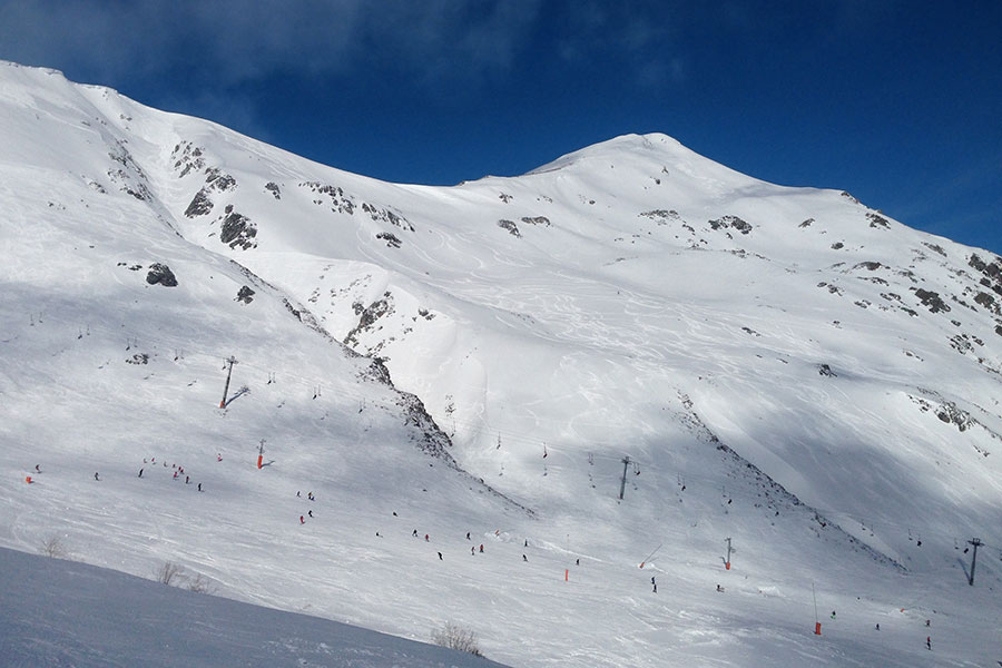 Sector de Cebolledo y Pico Toneo ayer domingo 2 de febrero.