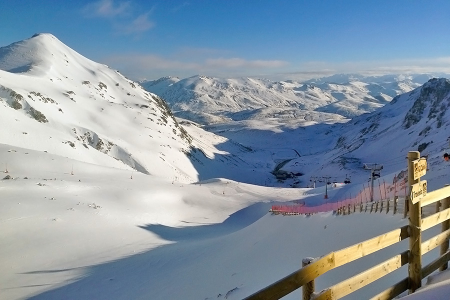 Sector de Cebolledo desde la Zona Alta.