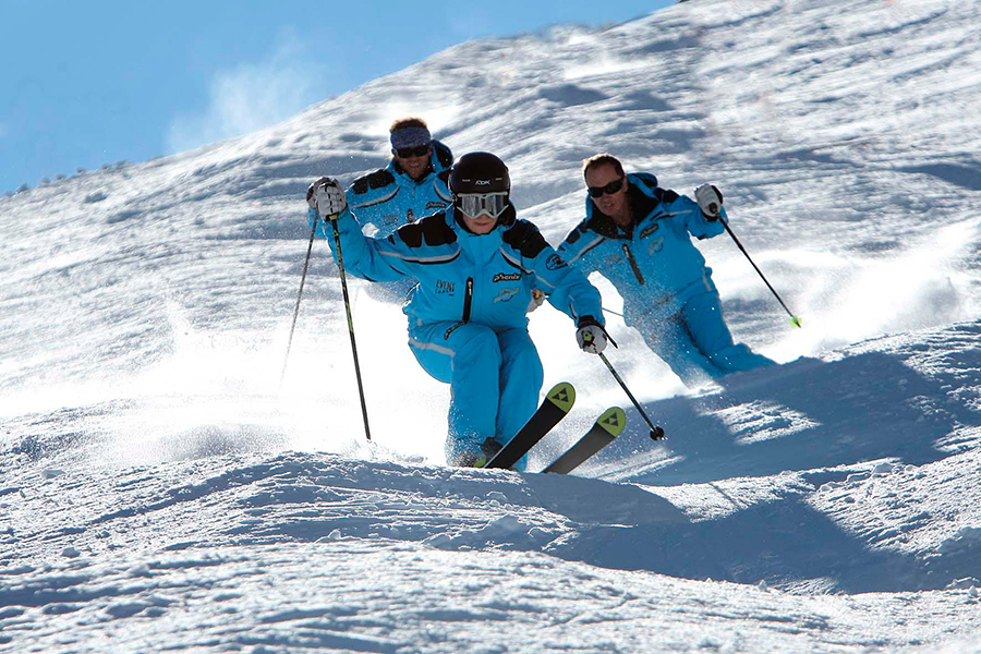 Foto: Instructores Escuela de Esquí de Kaprun (Austria).