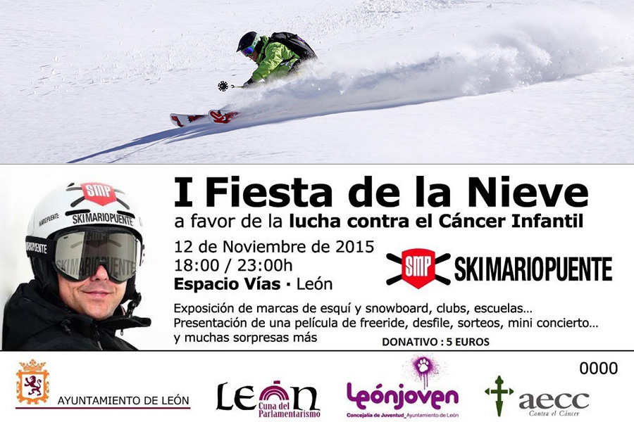 Papeleta de entrada al evento. Foto: Ski Mario Puente.